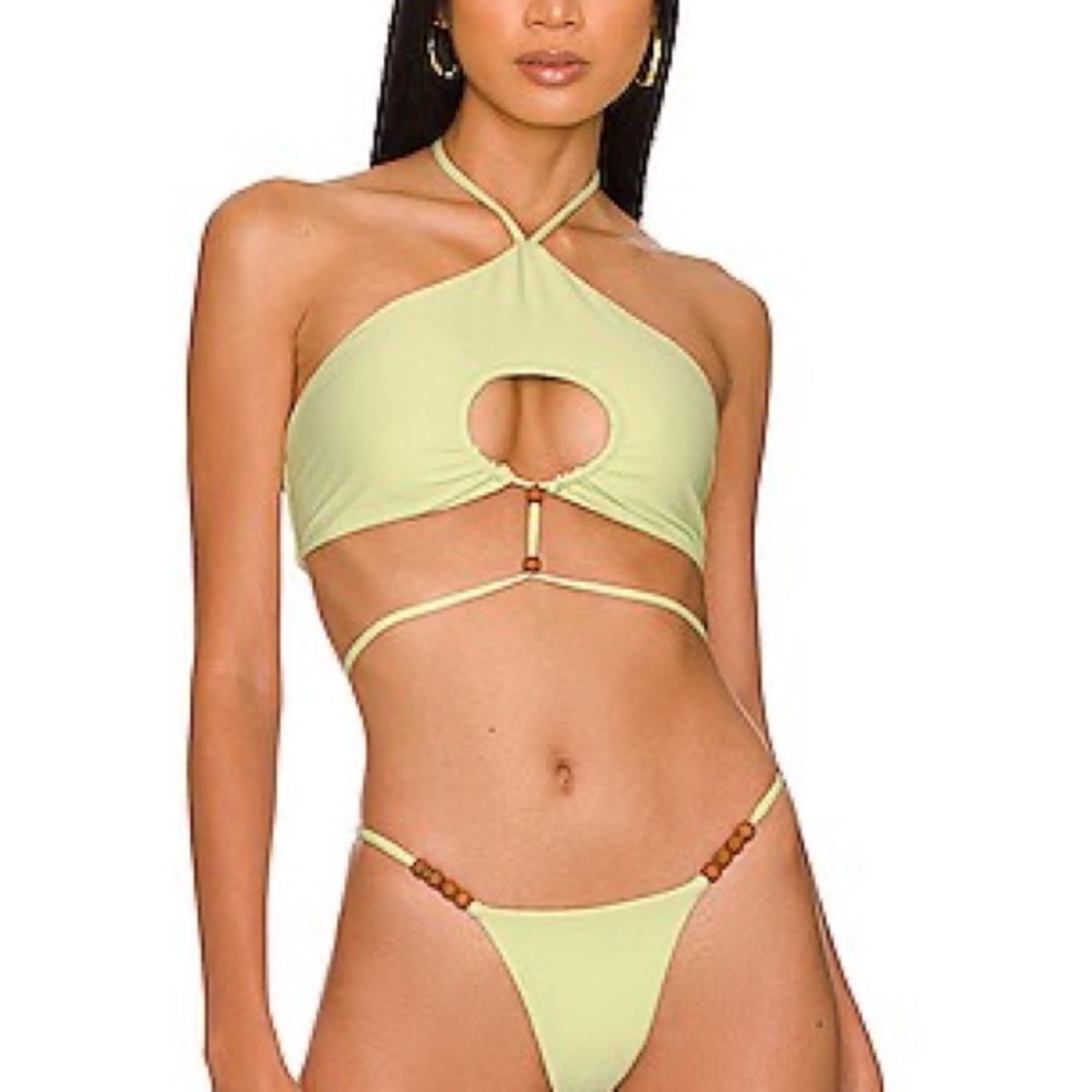 Revolve Camila Coelho Green Bikini